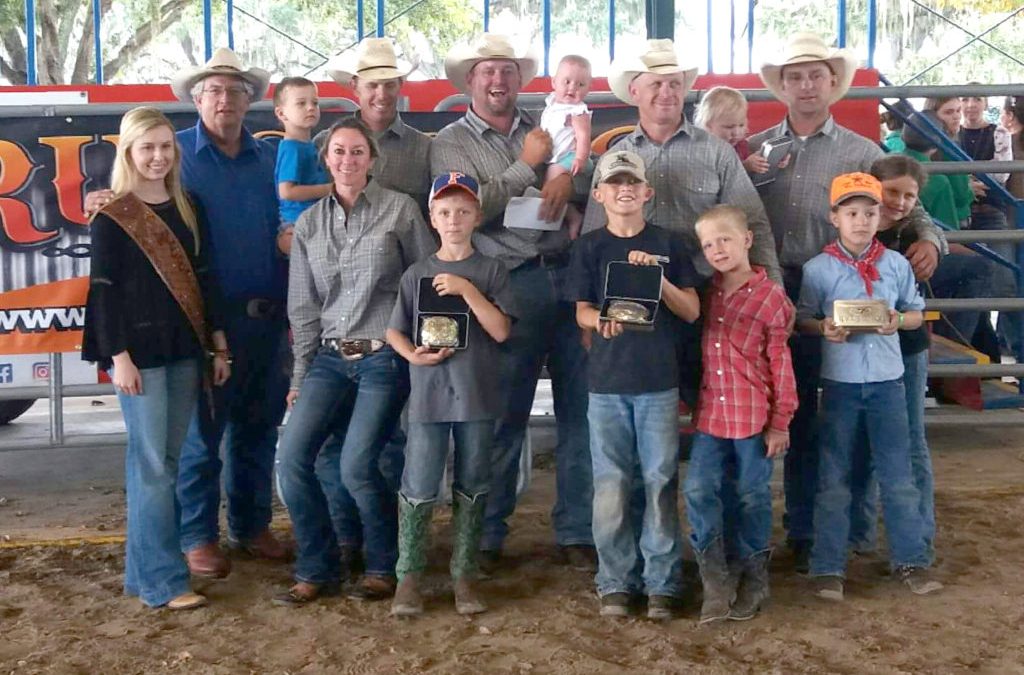 Blackbeard’s Ranch cowboy and cowgirl team Wins Ranch rodeo competition